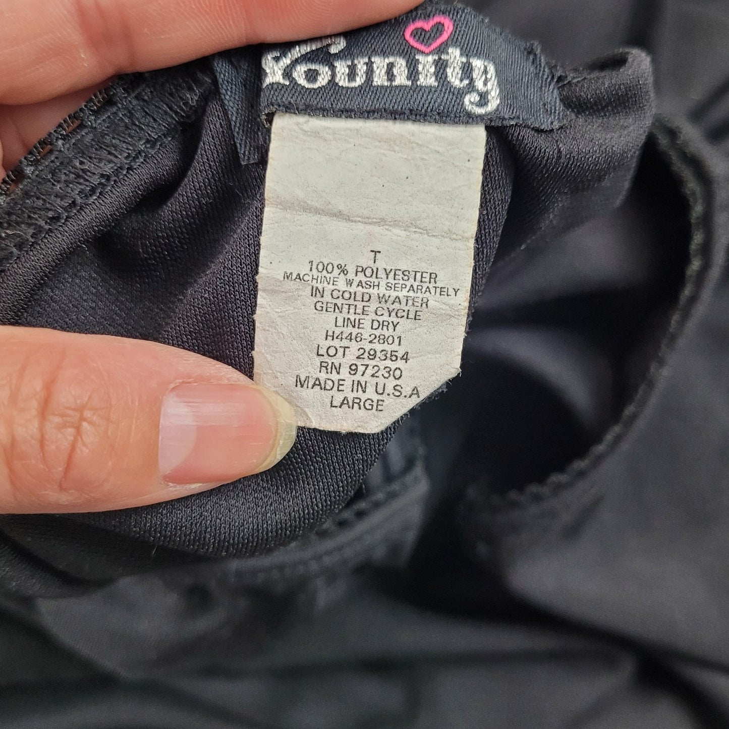 Younity Y2K 90s Vintage Womens Small Black Asymmetrical Handkerchief Hem Skirt