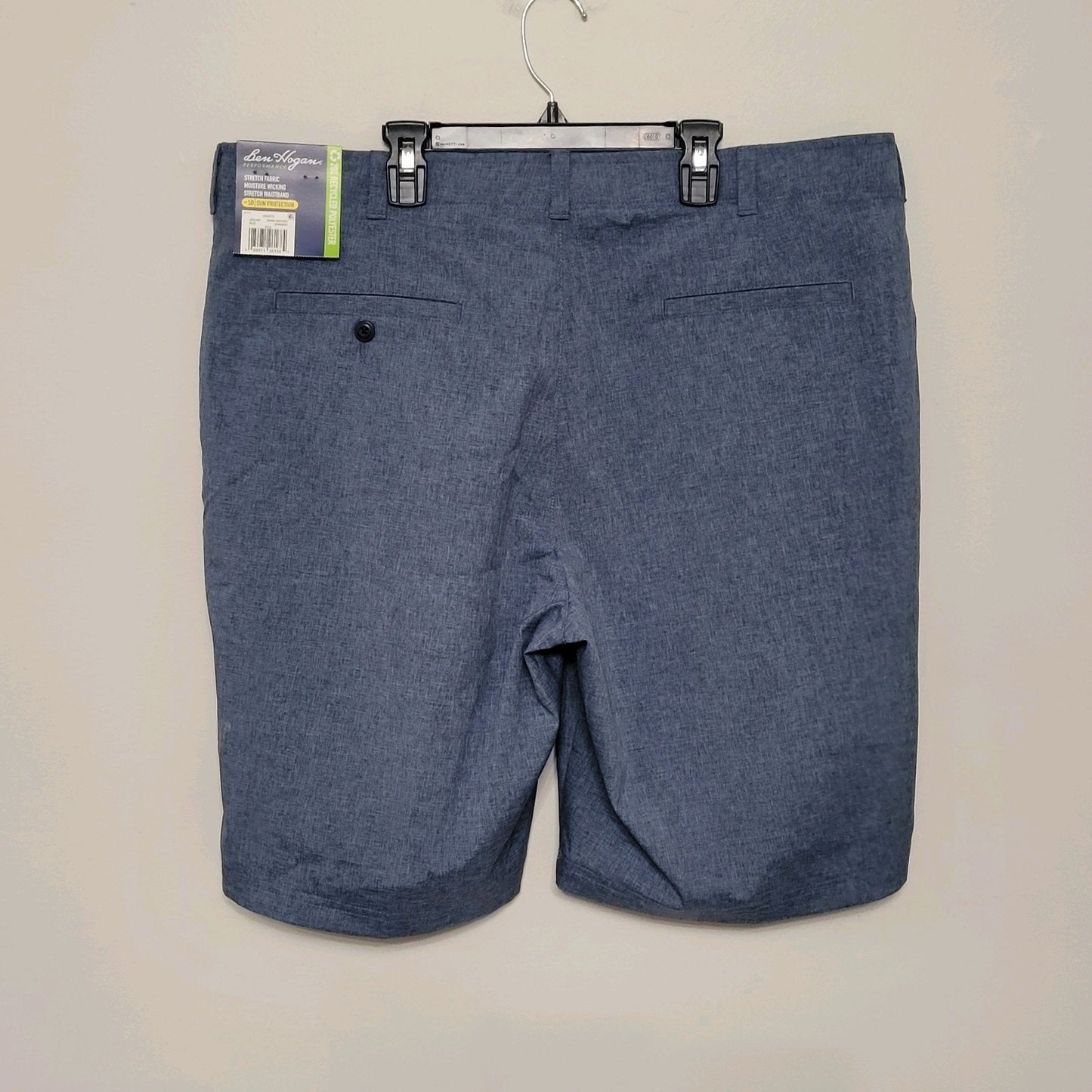 Ben Hogan Men’s 40 Performance Active Shorts Lot of Two Blue & Black NWT + EUC