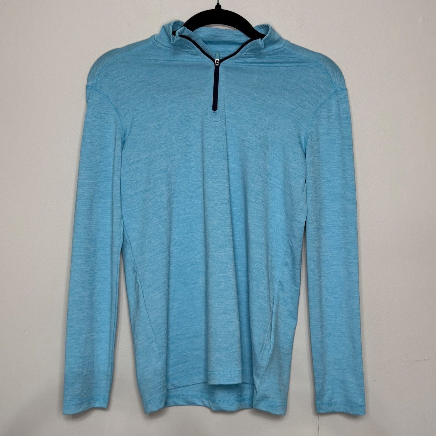 Tommy Bahama Boys L (10/12) Aqua Blue Active 1/4 Zip Pullover NWT