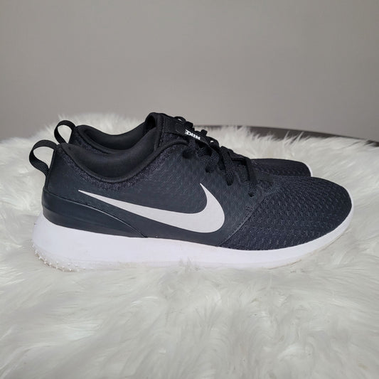 Nike Roshe G Women’s 7.5 Golf Shoes Black White CD6066-001 EUC