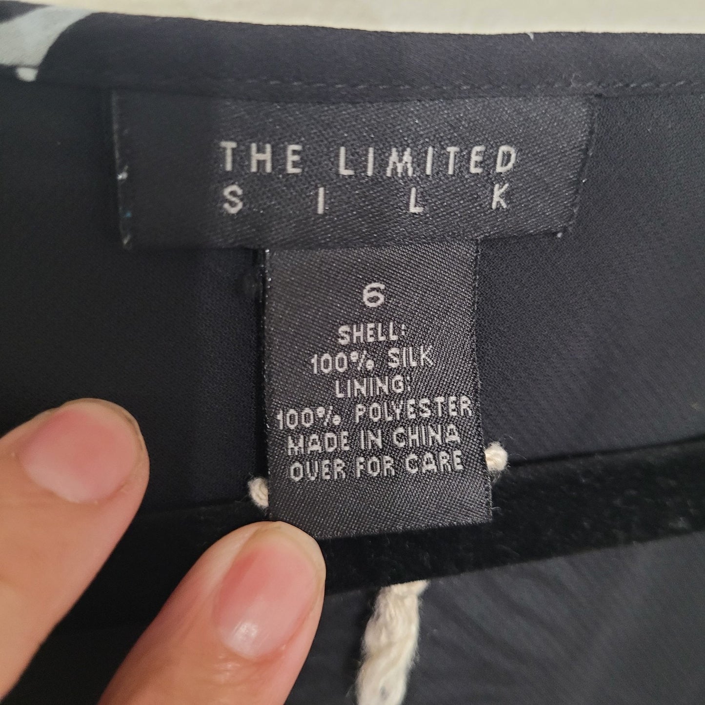 The Limited Dress Navy Women 6 Floral Silk Ruffle Y2K 90s Fairy Whimsigoth Midi