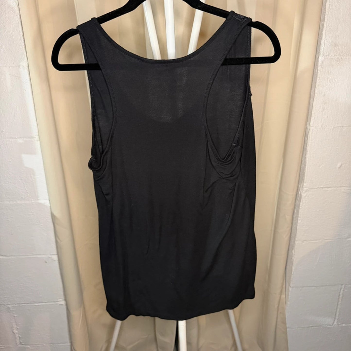 Black Lace Old Navy Cotton XL Tank Top