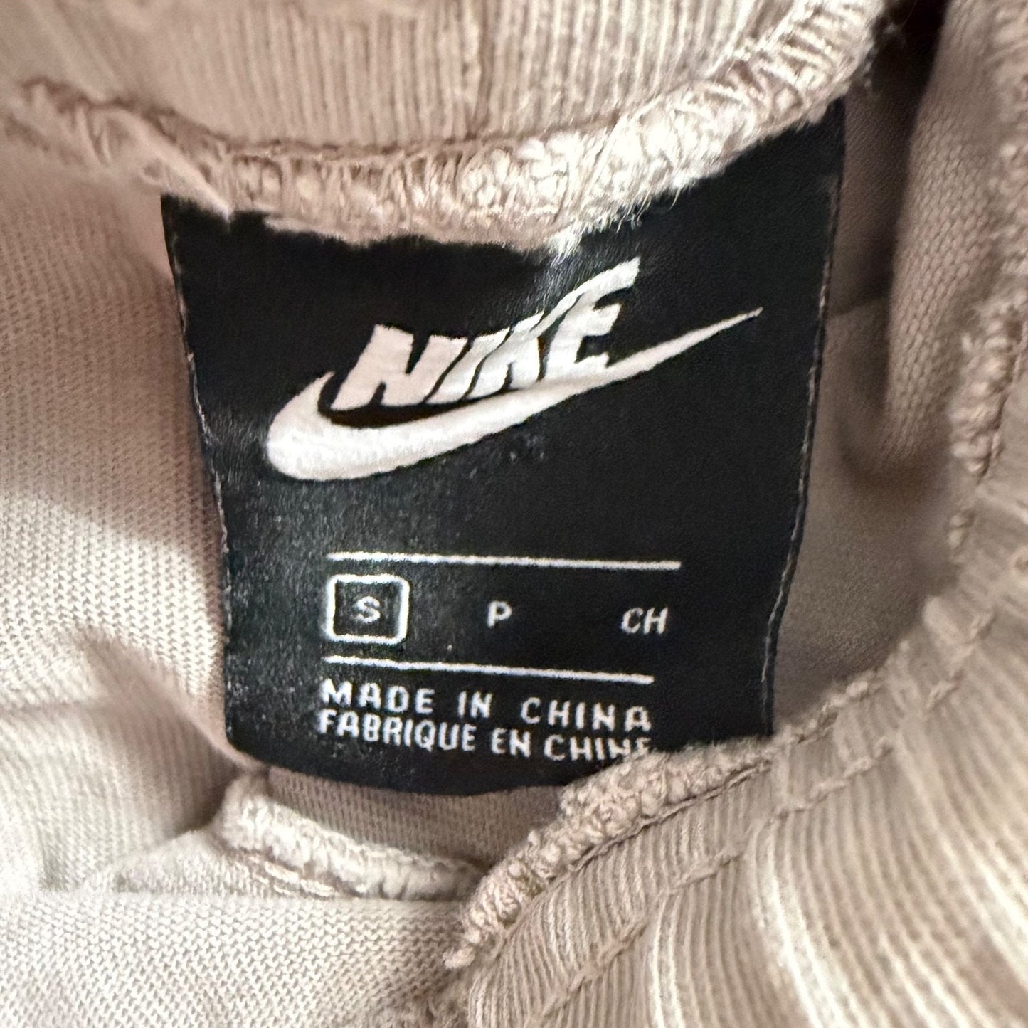 Nike Air Women’s Small Gray Black Ombré Jersey Shorts Streetwear Y2K