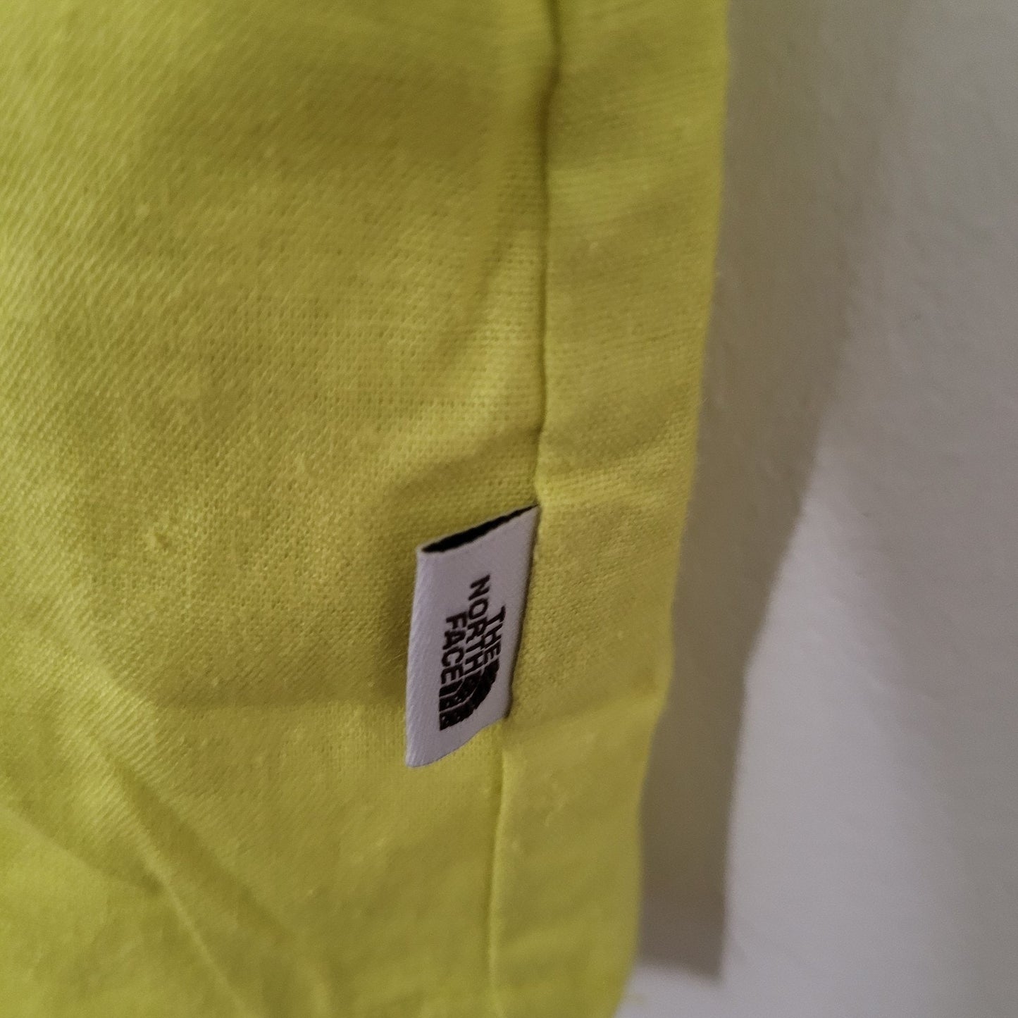 The North Face Tank Top XL Yellow Tie Knot Boho V-Neck Hemp Blend