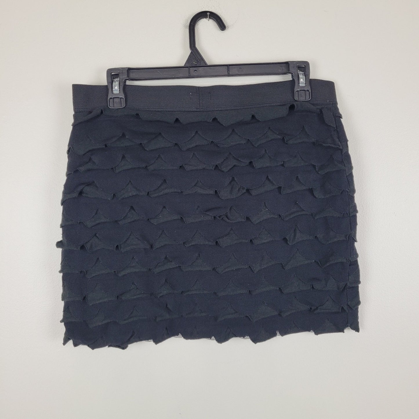 Kimchi Blue Womens M Mini Skirt Black Ruffle Tiered Urban Outfitters Y2K
